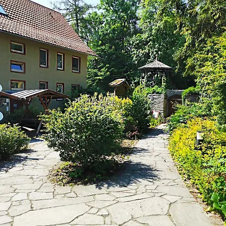 Forsthaus Thiemsburg Im Nationalpark Hainich 호텔 Schonstedt